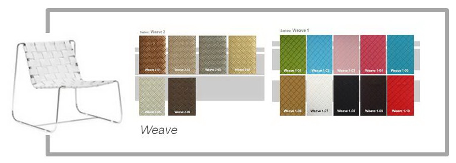 Weave PVC Leather